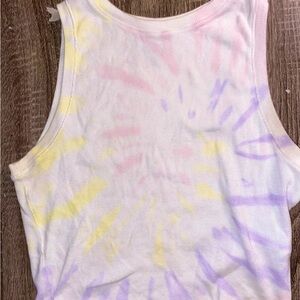 Tie dye Hollister tank top